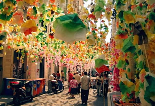 西班牙，巴塞罗那 格拉西亚区（Gràcia）